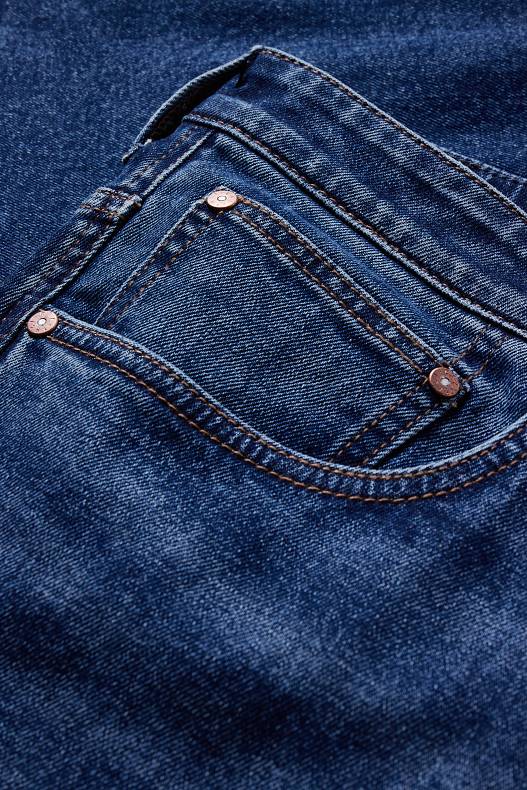Rebaixes - Straight jeans - LYCRA® - texà blau