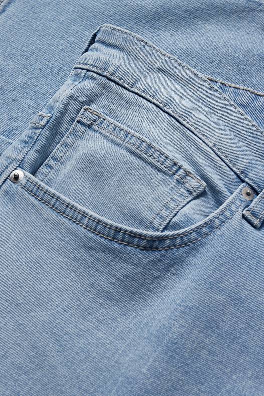 Rebaixes - Straight jeans - LYCRA® - texà blau clar