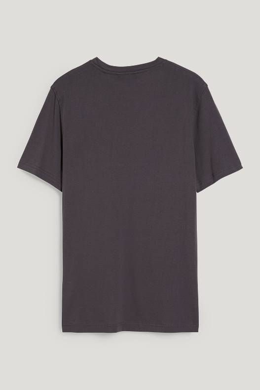 Homme - T-shirt - gris foncé