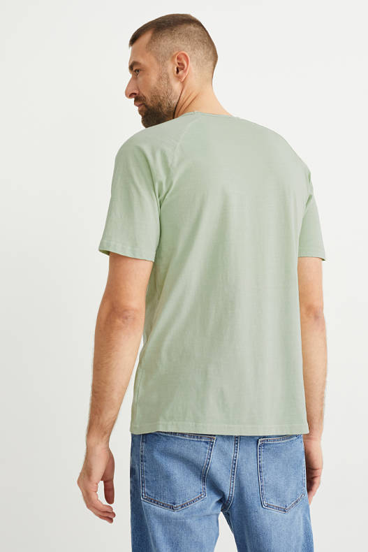 Homme - T-shirt - vert clair