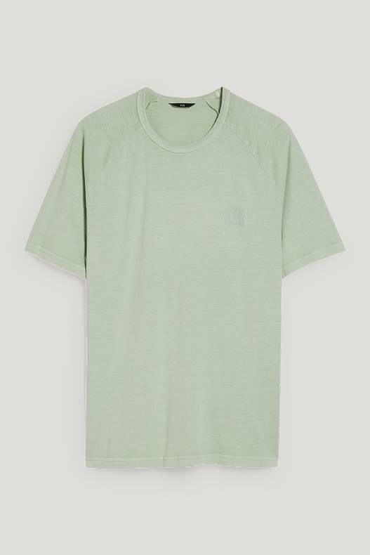 Uomo - T-shirt - verde chiaro