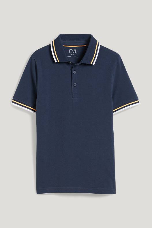 Bambini - Polo - blu scuro