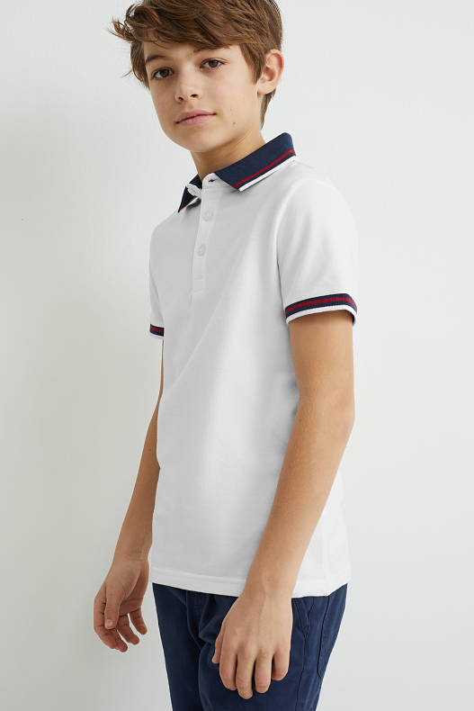 Infants - Polo - blanc