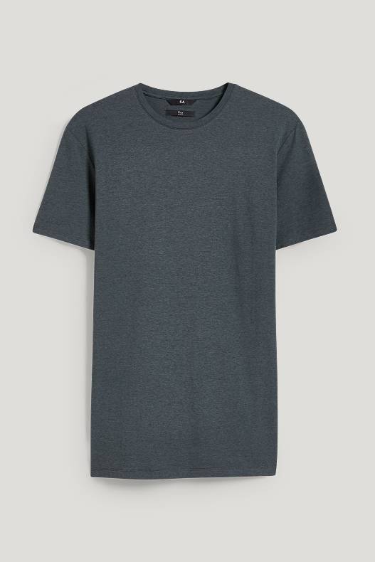 Homme - T-shirt - Flex - vert foncé