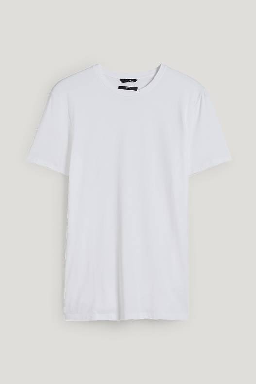 Homme - T-shirt - Flex - blanc