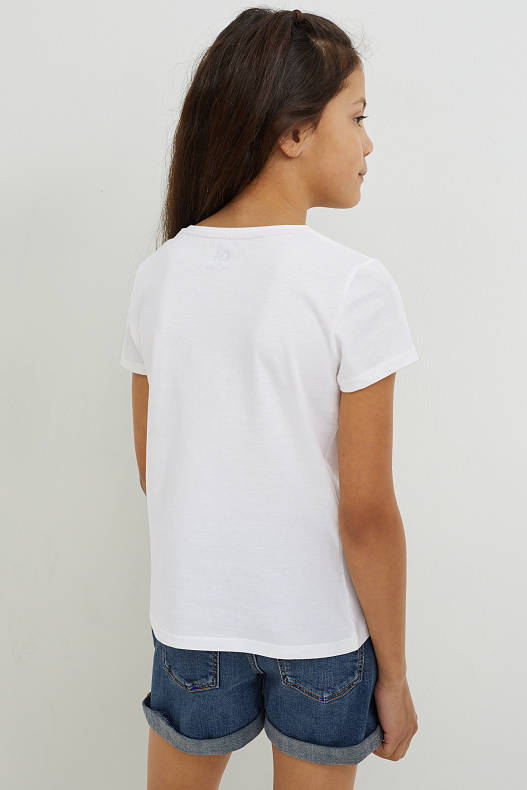 Enfant - Lot de 5 - T-shirts - blanc