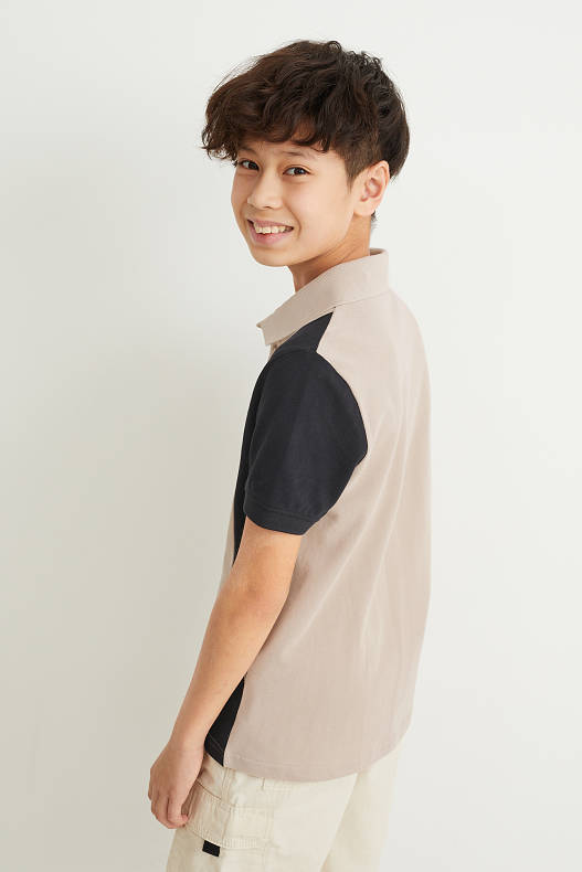 Infants - Polo - gris