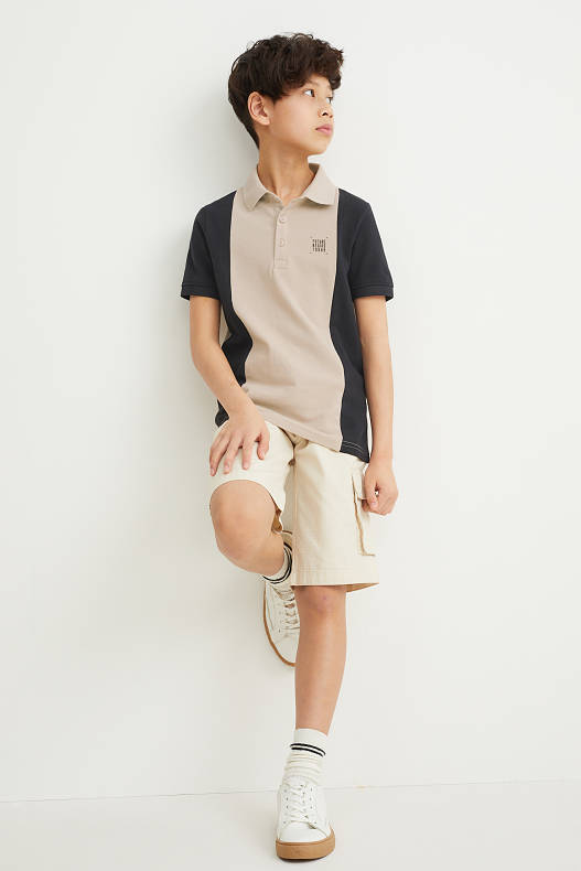 Infants - Polo - gris