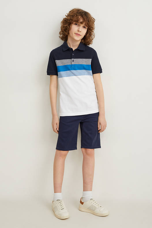 Infants - Polo - blau fosc