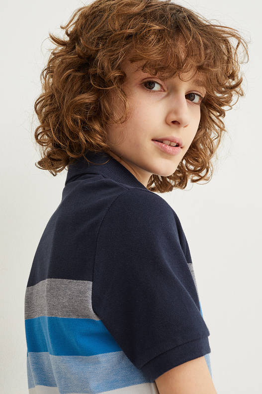 Infants - Polo - blau fosc