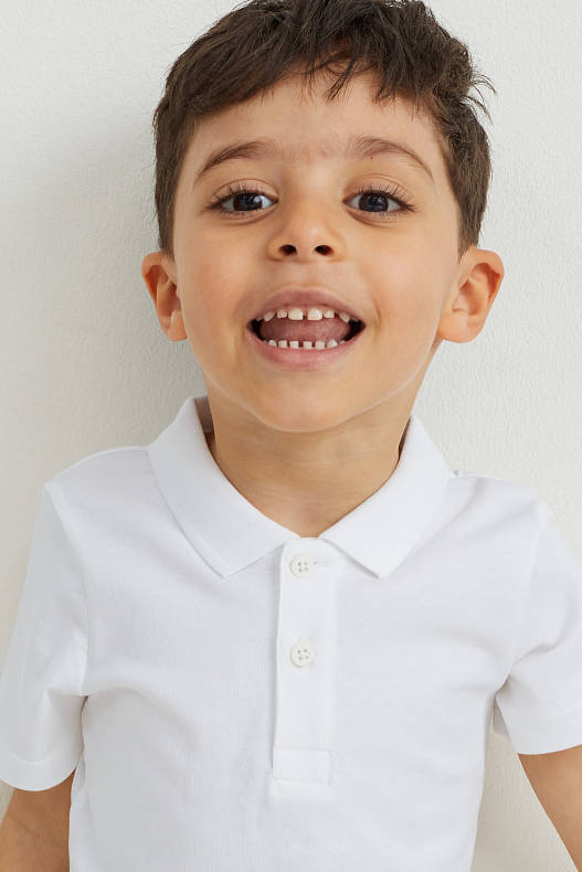 Infants - Polo - blanc