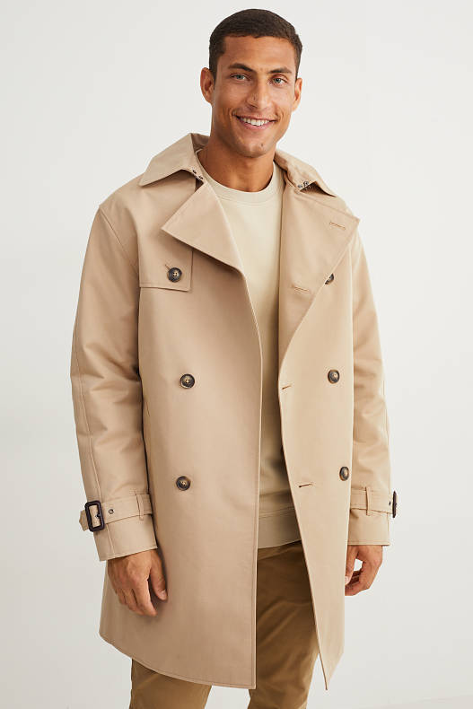 Big And Tall Trench Coats For Men Hockerty, 53 OFF