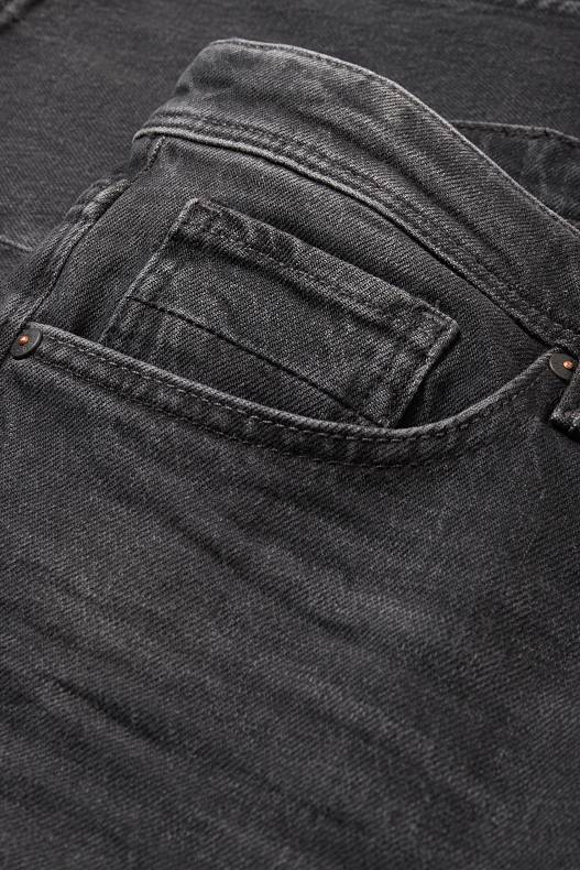 Muži - Slim tapered jeans - LYCRA® - černá