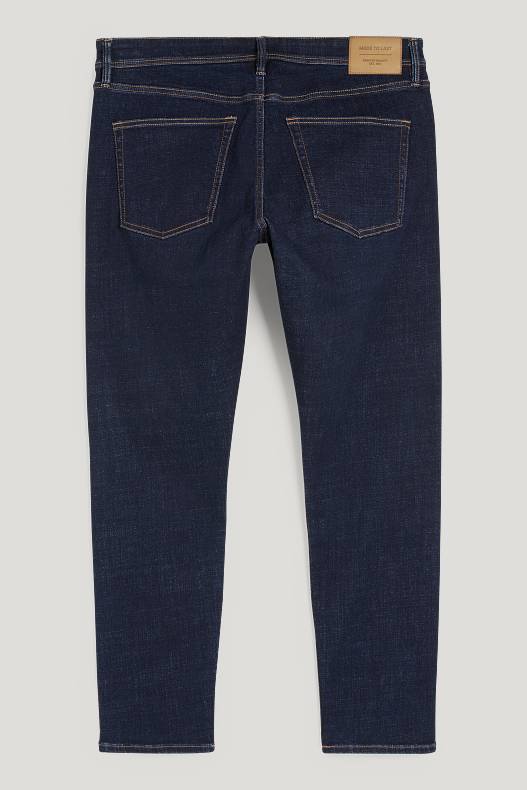 Bărbați - Slim tapered jeans - denim-albastru închis