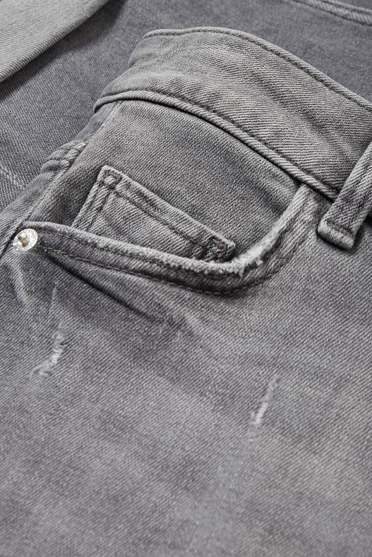 Tendència - Boyfriend jeans - mid waist - LYCRA® - texà gris clar