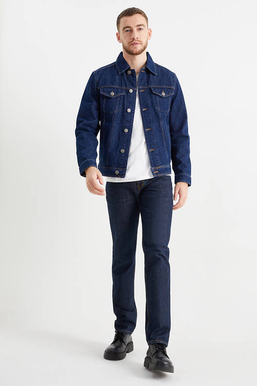 Tendència - Straight jeans - texà blau fosc