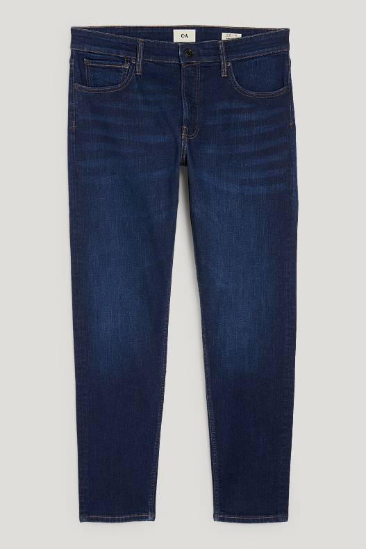 Tendència - Slim Tapered Jeans - LYCRA® - texà blau