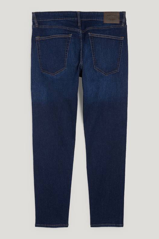 Bărbați - Slim Tapered Jeans - LYCRA® - denim-albastru
