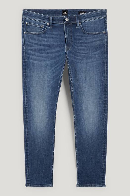 Homes - Slim Tapered Jeans - Flex - LYCRA® ADAPTIV - texà blau