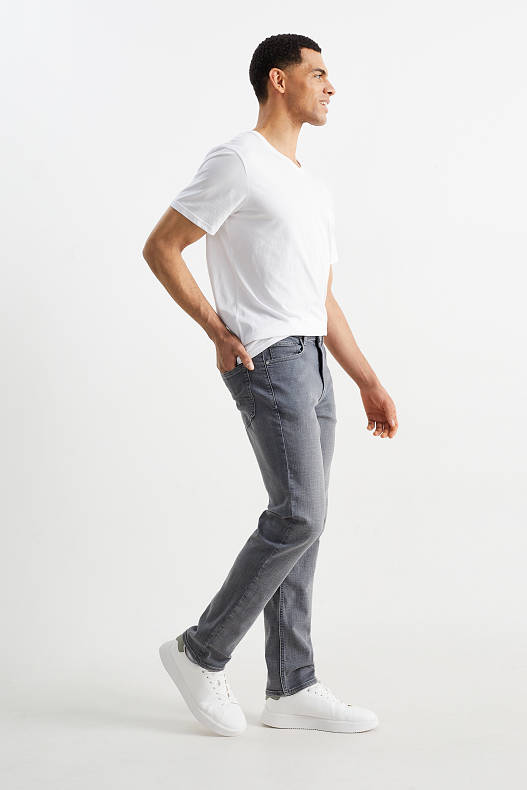 Homme - Straight jean - LYCRA® - jean gris