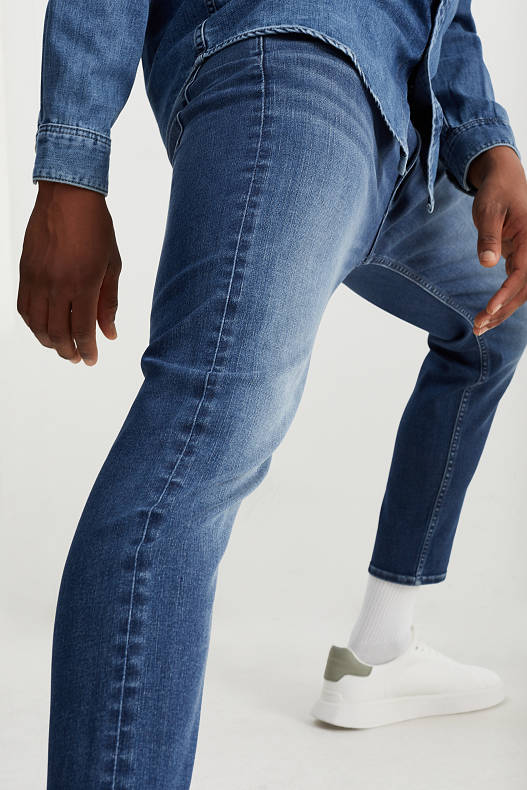 Tendència - Slim Tapered Jeans - Flex - LYCRA® ADAPTIV - texà blau