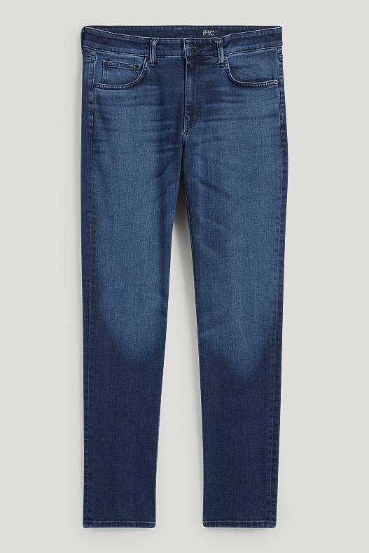 Uomo - Premium Denim by C&A - slim jeans - LYCRA® - jeans blu scuro