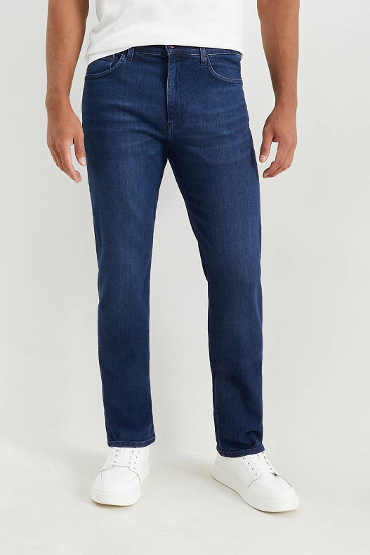 Bărbați - Premium Denim by C&A - straight jeans - denim-albastru închis
