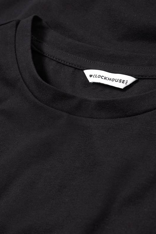 CLOCKHOUSE - CLOCKHOUSE - T-shirt court - noir