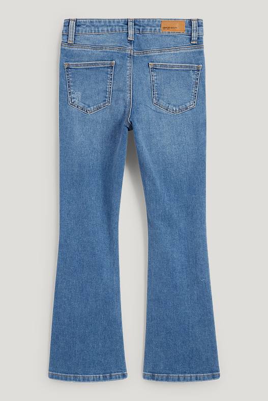 Děti - Flared jeans - LYCRA® - džíny - modré