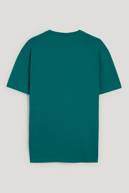 Homme - T-shirt - vert foncé