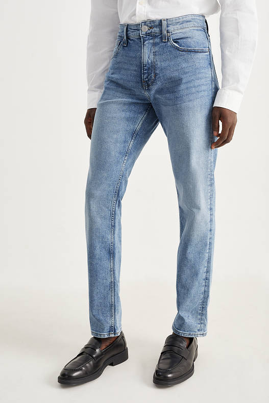 Homes - Straight jeans - LYCRA® - texà blau clar