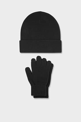 CLOCKHOUSE - Set - Mütze und Touchscreen-Handschuhe