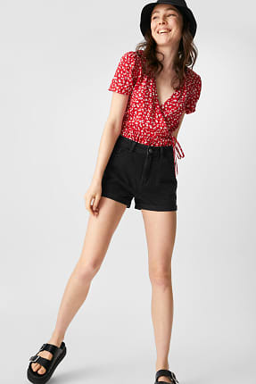 Strepen-boss Dames Shorts | KLEDING.nl