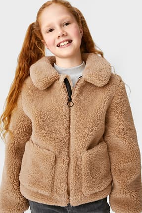girls teddy jackets