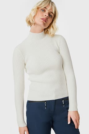 polo neck jumper