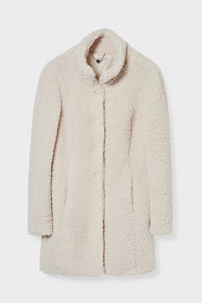 c&a teddy coat
