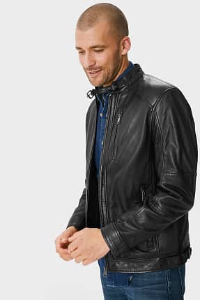 leather faux jackets
