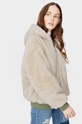 c&a teddy coat