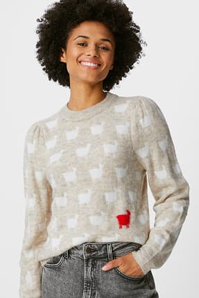 h&m christmas jumper womens
