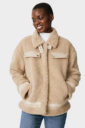 teddy fur jacket
