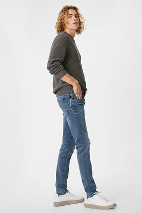 CLOCKHOUSE - Skinny Jeans z łańcuszkiem
