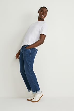 Straight jeans - flex - bio bavlna