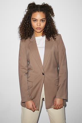 cognac blazer