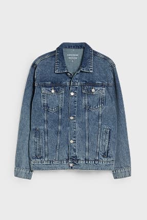 blue jacket denim
