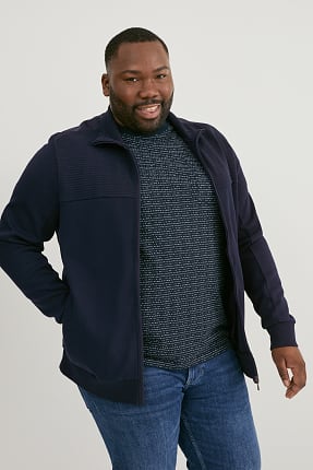 plus size sweat jackets