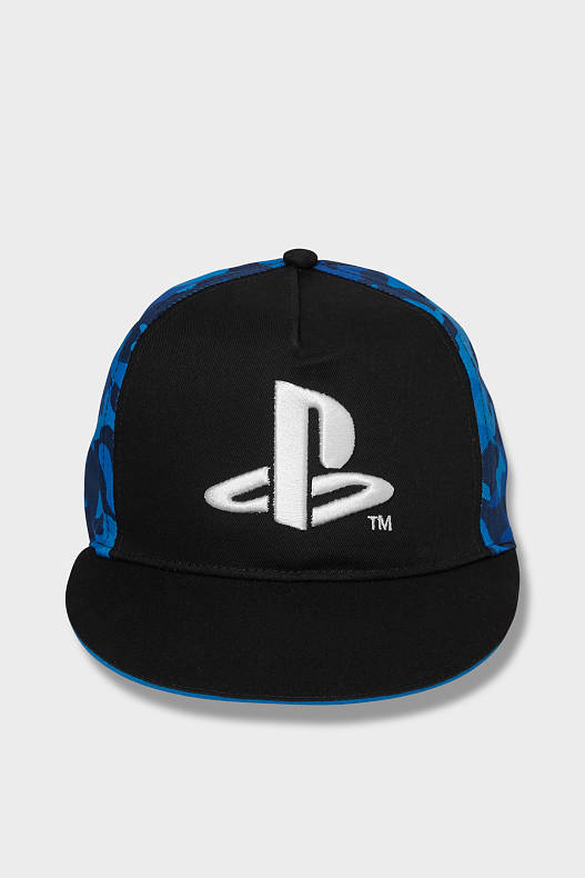 Kinder - PlayStation - Cap - dunkelblau