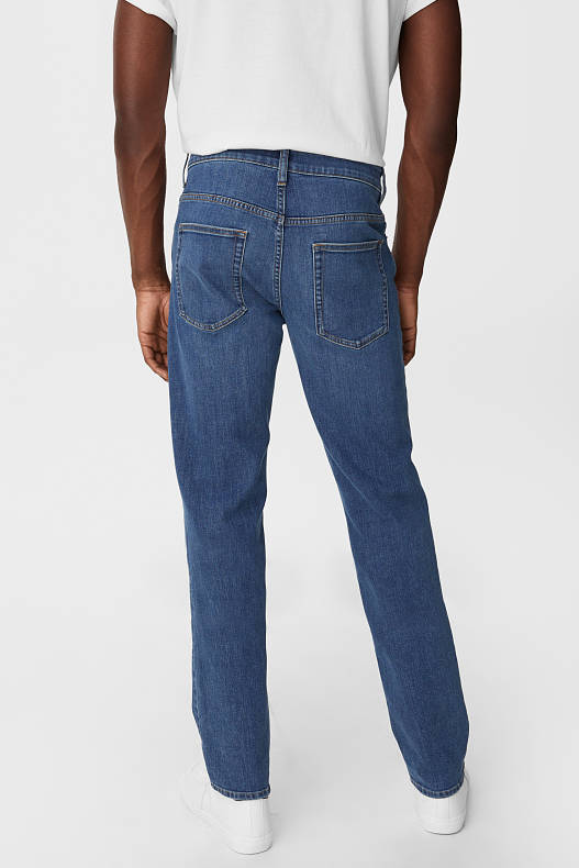 Heren - Slim jeans - gerecycled - jeansblauw