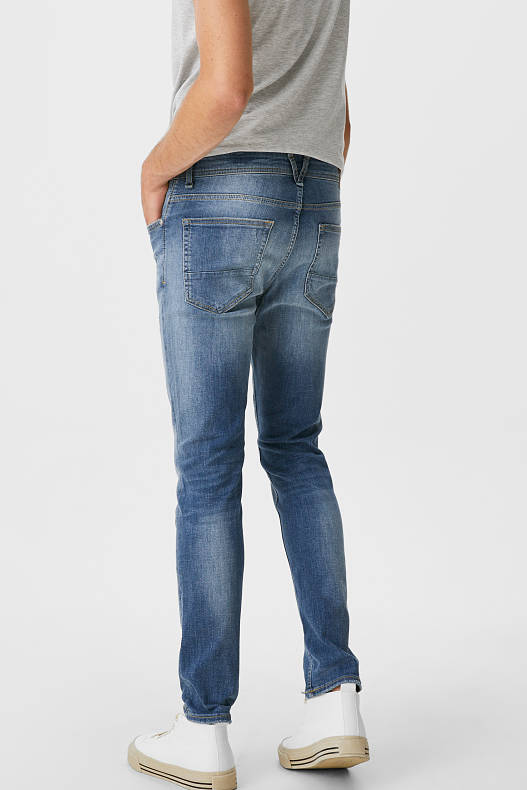 Herren - CLOCKHOUSE - Skinny Jeans - recycelt - jeans-blau