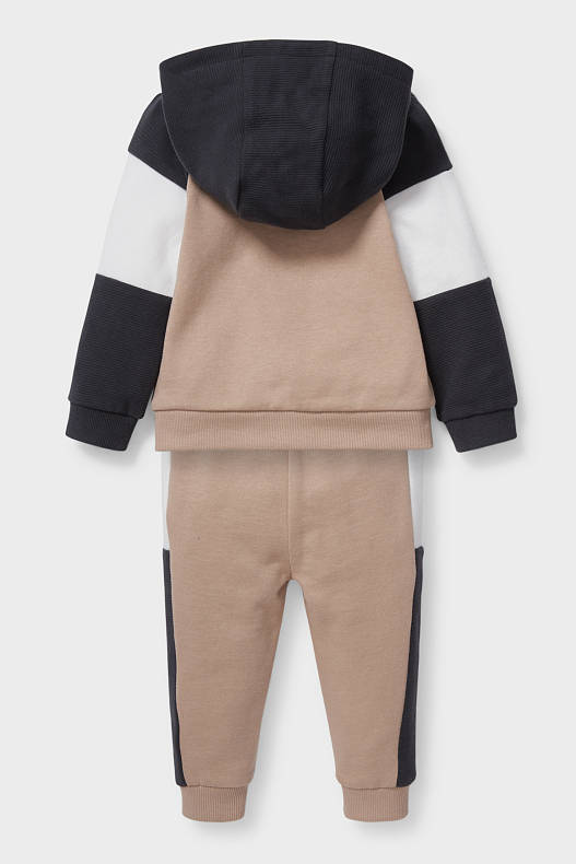 Babys - Miffy - Baby-Outfit - 2 teilig - hellbraun