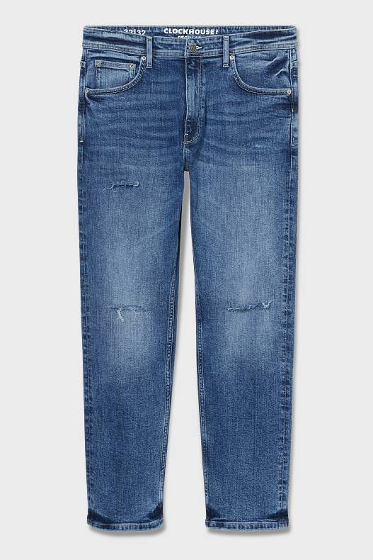 Muži - CLOCKHOUSE - regular jeans - džíny - modré